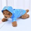 S-XL Pets Dog Raincoat Reflective Strip Dog RainCoat Waterproof Jackets Outdoor Breathable Clothes For Puppies